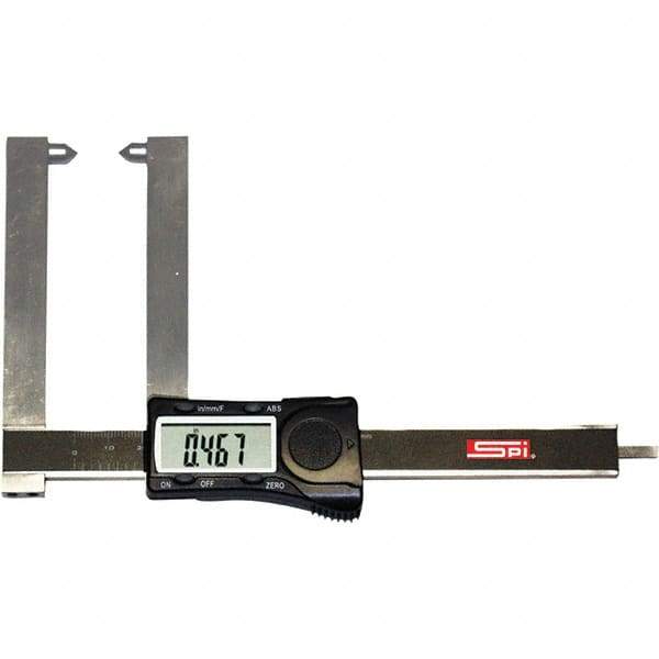 SPI - Alloy Steel Brake Drum Wear Limit Gage - 3" Long x 1" High x 4" Wide - Apex Tool & Supply