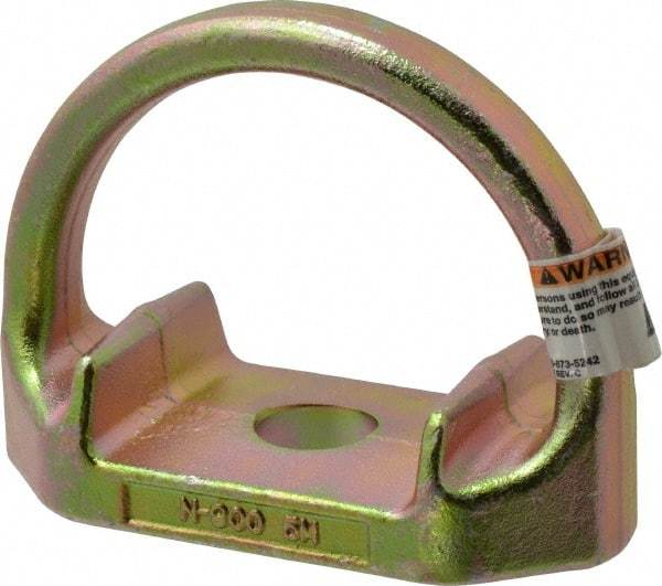 Miller - Fixed D-Bolt Anchor - 400 Lb Capacity, Steel - Apex Tool & Supply