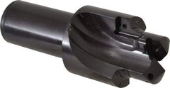 Allied Machine and Engineering - IS0 11926-1, SAE J1926-1/MS-16142 Standard, 1-5/16-12, 16 Tube Dash Number, 15° Porting Angle, 1.231" Pilot Diam, 1-1/4" Shank Diam, Indexable Spade Blade Insert Porting Tool - 2 Porting Inserts, 4.921" Overall Length - Apex Tool & Supply