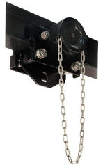 Coffing - 2 Ton Capacity Hand Geared Trolley - 2-3/8" to 8-7/8" Flange Width, 4-1/4" Wheel Diam, 6" to 24" I-Beam, 45" Min Radius - Apex Tool & Supply