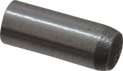 Made in USA - 3mm Diam x 8mm Pin Length 416 Stainless Steel Precision Dowel Pin - C 36-42 Hardness, 1 Beveled & 1 Rounded End - Apex Tool & Supply