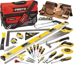 Proto - 30 Piece Contractors Tool Set - Comes in Soft Sided Bag - Apex Tool & Supply