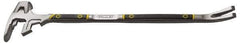 Stanley - 30" OAL Functional Utility Bar - 1-3/4" Wide, Forged Steel - Apex Tool & Supply