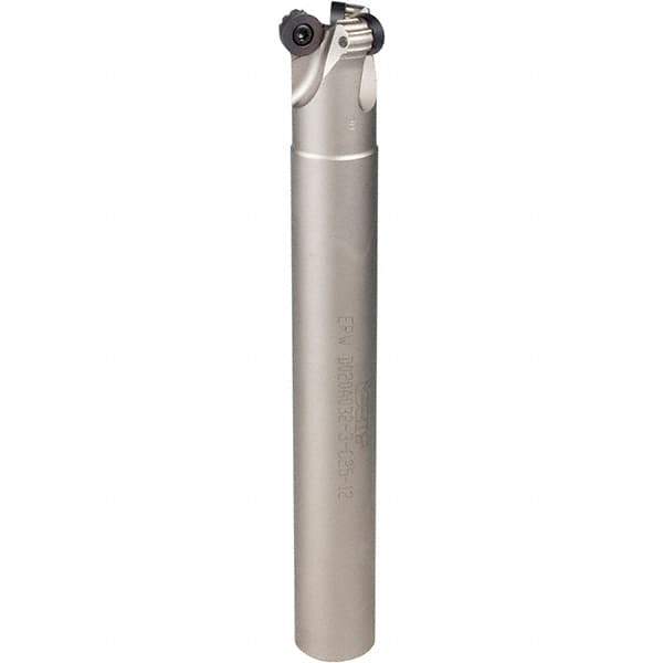 Iscar - 40mm Cutting Diam, 32mm Shank Diam, 12mm Max Depth of Cut, Straight Shank Indexable Copy End Mill - 4 Inserts, RCMT/RCCT-MO, RCMT/RCMW/RCCW-FW, RCMW/RCCW-MO Insert, ERW Toolholder, Through Coolant - Apex Tool & Supply