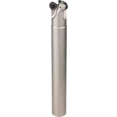 Iscar - 40mm Cutting Diam, 32mm Shank Diam, 12mm Max Depth of Cut, Straight Shank Indexable Copy End Mill - 4 Inserts, RCMT/RCCT-MO, RCMT/RCMW/RCCW-FW, RCMW/RCCW-MO Insert, ERW Toolholder, Through Coolant - Apex Tool & Supply