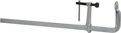 Bessey - 7" Deep Throat, 36" Max Capacity, Standard Sliding Arm Clamp - 4,880 Lb Clamping Pressure, 0.85" Spindle Diam - Apex Tool & Supply