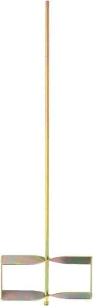Hyde Tools - Steel Paint Mixer - 28" Long, Compatible with 5 to 10 Gal Containers - Apex Tool & Supply