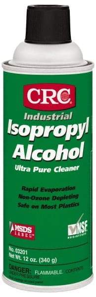 CRC - 16 oz Aerosol Cleaner/Degreaser - Isopropanol Alcohol - Apex Tool & Supply