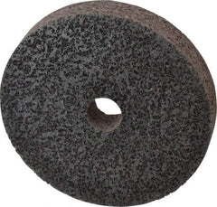 Brite Star - 6" Diam, 1" Face Width, 1" Center Hole, Medium Grade, Aluminum Oxide Deburring Wheel - Unitized, Soft Density 2 Grade, 5,000 RPM - Apex Tool & Supply