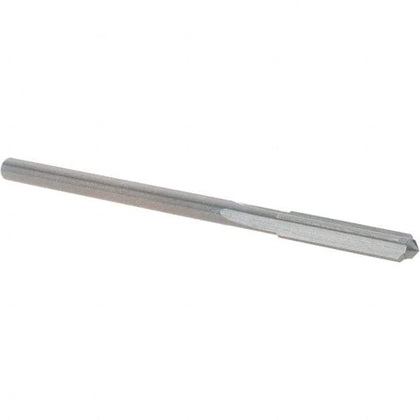 OSG - 3.2mm Solid Carbide Chucking Reamer - Straight Flute, Straight Shank, 16mm Flute Length, 57mm OAL - Apex Tool & Supply