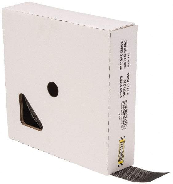 Tru-Maxx - 2" x 25 Yd 220 Grit Silicon Carbide Screen Roll - Fine Grade - Apex Tool & Supply