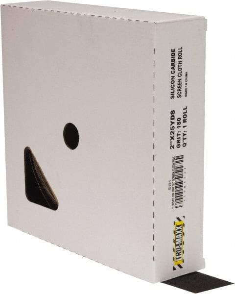 Tru-Maxx - 2" x 25 Yd 180 Grit Silicon Carbide Screen Roll - Fine Grade - Apex Tool & Supply