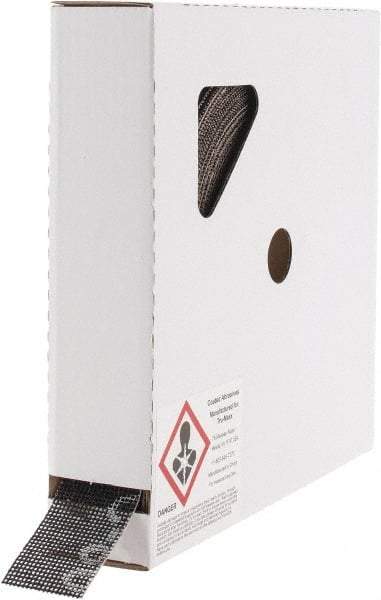 Tru-Maxx - 1-1/2" x 25 Yd 80 Grit Silicon Carbide Screen Roll - Medium Grade - Apex Tool & Supply