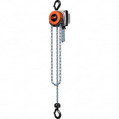 CM - 1,000 Lb Capacity, 20' Lift Height, Chain Manual Hoist - Apex Tool & Supply