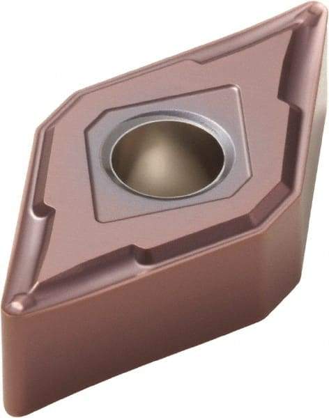 Seco - DNMG442 MF2 Grade TP1030 Cermet Turning Insert - 55° Diamond, 1/2" Inscr Circle, 1/4" Thick, 1/32" Corner Radius - Apex Tool & Supply