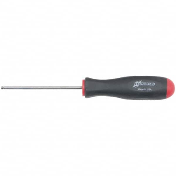 Bondhus - Hex Drivers Fastener Type: Hex Ball End System of Measurement: Inch - Apex Tool & Supply