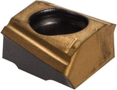 Iscar - T290 LNHT050204 Grade IC830 Carbide Milling Insert - TiAlN/TiN Finish, 0.2283" Thick, 0.4mm Corner Radius - Apex Tool & Supply