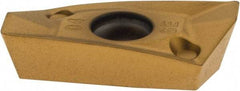 Kennametal - EP1404 Grade KC725M Carbide Milling Insert - TiN/TiCN/TiN Finish, 0.1772" Thick, 0.4mm Corner Radius - Apex Tool & Supply