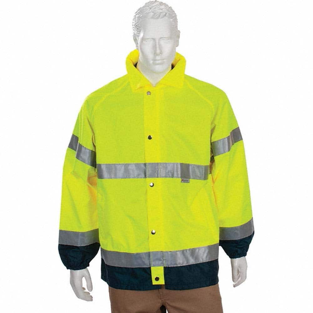 OccuNomix - Jackets & Coats Garment Style: Jacket Garment Type: Breathable; Hi-Visibility; Waterproof - Apex Tool & Supply