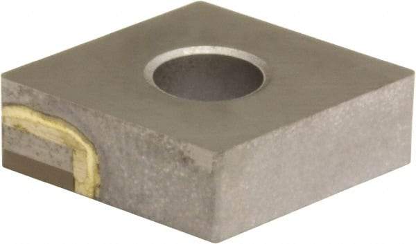 Sumitomo - CNMA432 Grade BN2000 PCBN Turning Insert - Uncoated, 80° Diamond, 1/2" Inscr Circle, 3/16" Thick, 1/32" Corner Radius - Apex Tool & Supply