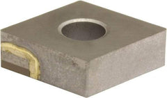 Sumitomo - CNMA433 Grade BN2000 PCBN Turning Insert - Uncoated, 80° Diamond, 1/2" Inscr Circle, 3/16" Thick, 3/64" Corner Radius - Apex Tool & Supply