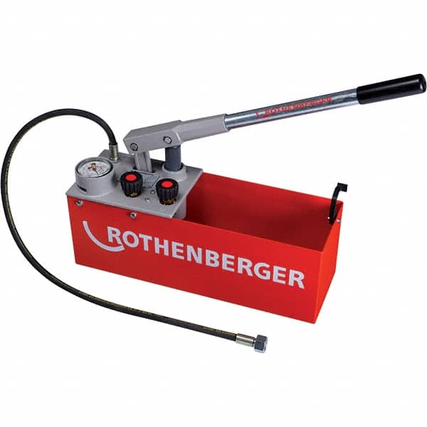Rothenberger - Pressure, Cooling & Fuel System Test Kits Type: Pressure Pump Applications: Water Lines; Leak Testing; Compression Testing - Apex Tool & Supply