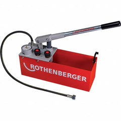 Rothenberger - Pressure, Cooling & Fuel System Test Kits Type: Pressure Pump Applications: Water Lines; Leak Testing; Compression Testing - Apex Tool & Supply