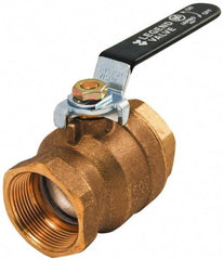 Legend Valve - 3" Pipe, Full Port, Lead Free Brass UL, CSA, FM, NSF Approved Ball Valve - 2 Piece, FIP x FIP Ends, Lever Handle, 400 WOG, 150 WSP - Apex Tool & Supply