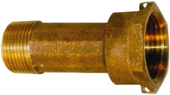 Legend Valve - 3/4" Pipe, Water Meter Coupling - Bronze - Apex Tool & Supply