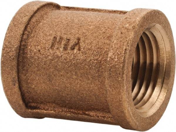 Legend Valve - Class 125, 1/4" Internal Pipe, Bronze Coupling - FNPT x FNPT x FNPT - Apex Tool & Supply