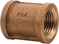 Legend Valve - Class 125, 1/4" Internal Pipe, Bronze Coupling - FNPT x FNPT x FNPT - Apex Tool & Supply