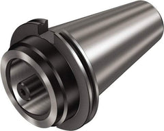 Sandvik Coromant - C8 System Size, CAT50 Taper, Modular Tool Holding System Adapter - 4.7244" Projection, 3.1496" Body Diam, 8.7323" OAL, Through Coolant - Exact Industrial Supply