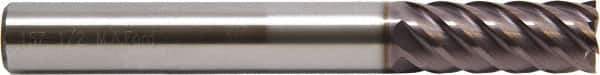M.A. Ford - 10mm, 40mm LOC, 16mm Shank Diam, 150mm OAL, 6 Flute, Solid Carbide Square End Mill - Single End, ALtima Finish, 45° Helix, Centercutting, Right Hand Cut, Right Hand Flute, Series 157 - Apex Tool & Supply