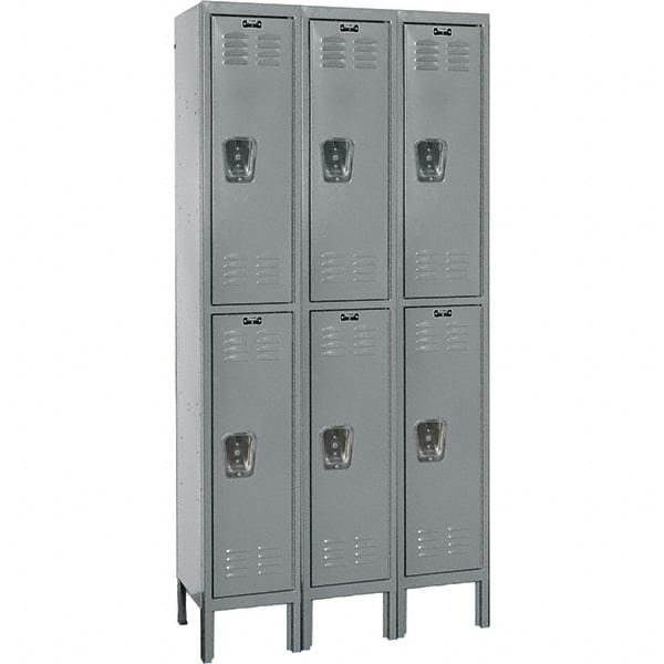 Hallowell - 6 Door, 2 Tier, Premium Wardrobe Lockers - Apex Tool & Supply