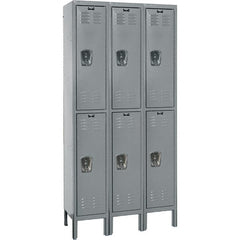 Hallowell - 6 Door, 2 Tier, Premium Wardrobe Lockers - Apex Tool & Supply