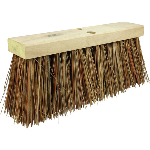 16″ Street Broom, 6-1/4″ Trim Length, Bass and Palmyra Blend Fill - Apex Tool & Supply