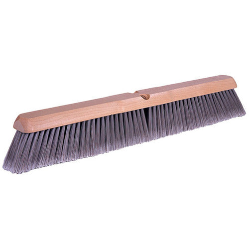 24″ Silver Synthetic Fine Sweeping - Broom Without Handle - Apex Tool & Supply