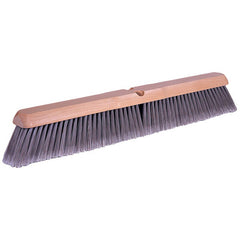 24″ Silver Synthetic Fine Sweeping - Broom Without Handle - Apex Tool & Supply