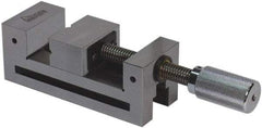 Gibraltar - 2-7/8" Jaw Width, 3-3/4" Jaw Opening Capacity, 1.35" Jaw Height, Toolmaker's Vise - Flat Jaw, 0.00012" Parallelism, 0.0002" Squareness, 7" OAL x 2.8" OAH - Apex Tool & Supply