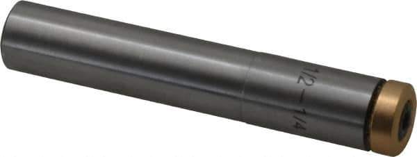 Interstate - Slitting/Slotting Saw Arbor - Straight Shank, 1/2" Shank Diam, 2.83" OAL, For 1/4" Cutter Hole Diam - Exact Industrial Supply