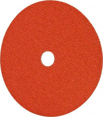 Norton - 7" Diam 7/8" Hole 36 Grit Fiber Disc - Medium Grade, Ceramic, Series R980P - Apex Tool & Supply