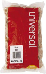 UNIVERSAL - 2-1/2" Circumference, 1/4" Wide, Standard Office Rubber Band Strapping - 490 Pieces - Apex Tool & Supply