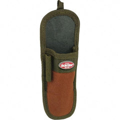 Bucket Boss - 1 Pocket Knife Holster - Polyester, Brown & Green - Apex Tool & Supply