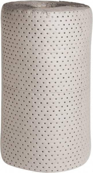 PRO-SAFE - 70 Gal Capacity per Package, Universal Roll - 150' Long x 30" Wide, Gray, Polypropylene - Apex Tool & Supply