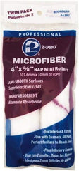 Premier Paint Roller - 3/8" Nap, 4" Wide Paint Mini Roller - Semi-Smooth Texture, Microfiber - Apex Tool & Supply