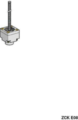 Telemecanique Sensors - 3.7 Inch Long, Limit Switch Head - For Use with ZCK Limit Switches - Apex Tool & Supply