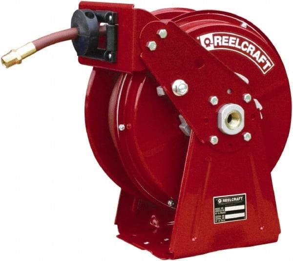 Reelcraft - 50' Spring Retractable Hose Reel - 300 psi, Hose Included - Apex Tool & Supply