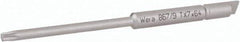 Wera - 4mm Drive, Torx Precision Screwdriver Bit - 2-1/2" OAL - Apex Tool & Supply