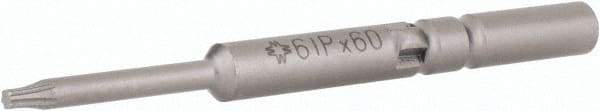 Wera - 5mm Drive, Torx Plus Precision Screwdriver Bit - 2-3/8" OAL - Apex Tool & Supply