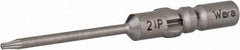 Wera - 4mm Drive, Torx Plus Precision Screwdriver Bit - 1-9/16" OAL - Apex Tool & Supply